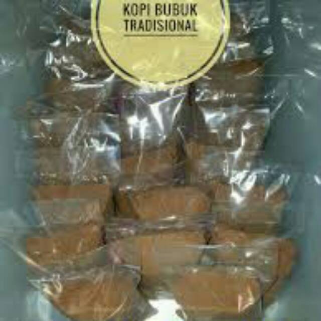 

Kopi bubuk fresh bar di panggang