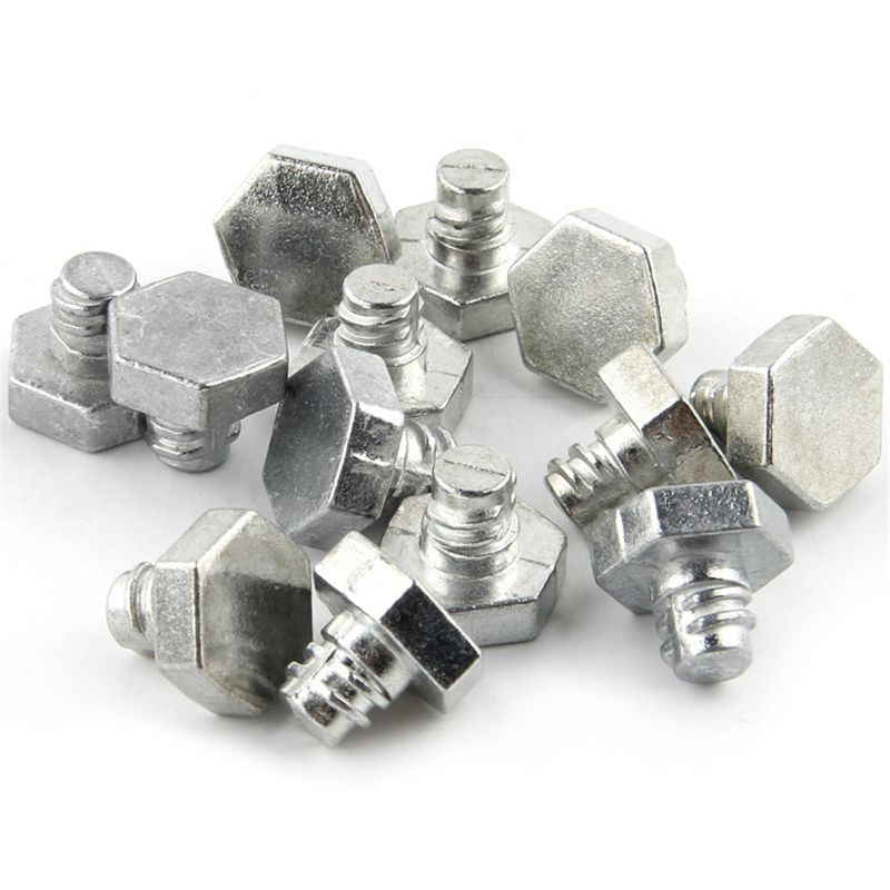 Mary 6buah Model Spinning Tops Screw Kit Model Baut Wajah Bahan Metal Dengan Bahan Plastik Untuk C