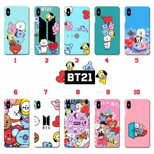 Casing Hard Case 3D BTS Vivo y91c y91 93 y95 y12 y15 Y17 y19 y83 z1 S1 pro v7 v9 v11 / Pro y20 y50