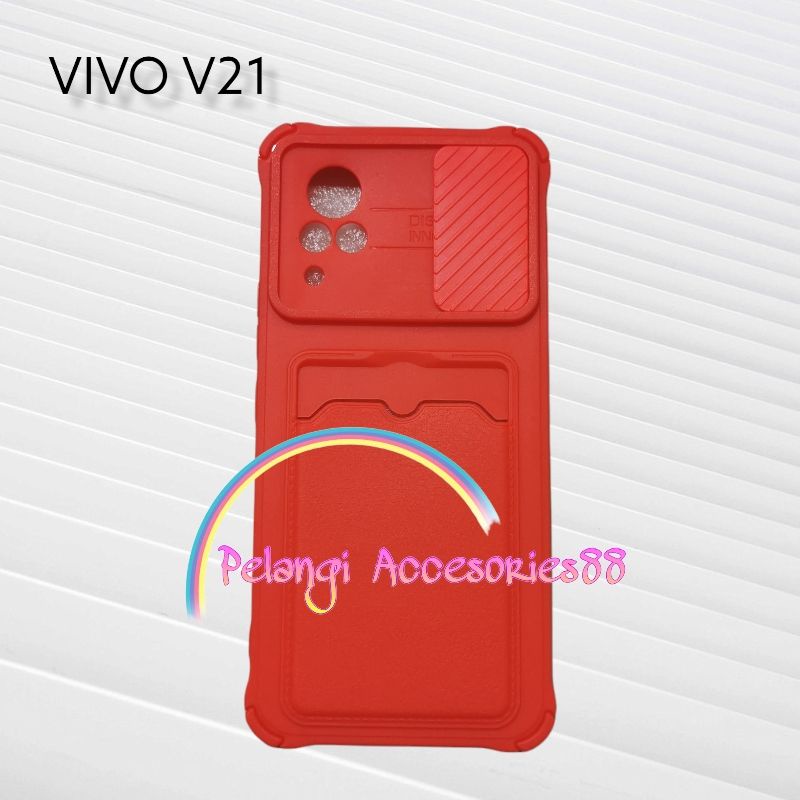 CASE VIVO V21 4G / V21E 4G / Y73 SOFTCASE SLEDING WARNA WARNI