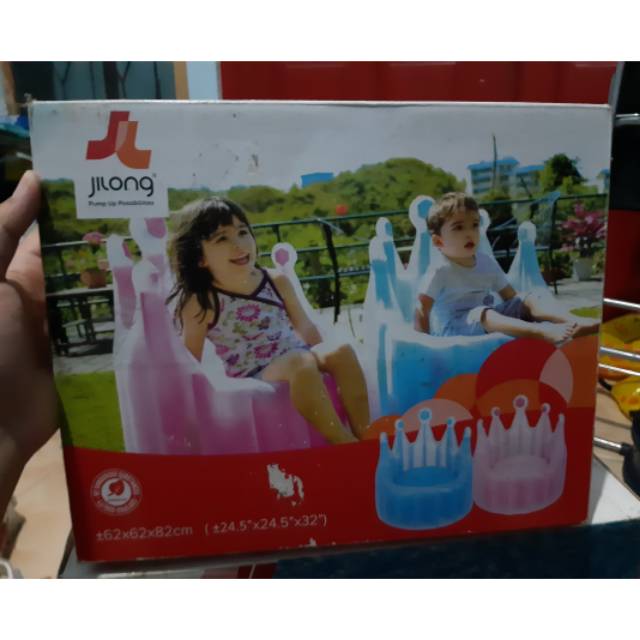

jilong 62 x 62 x 82 cm ready warna biru