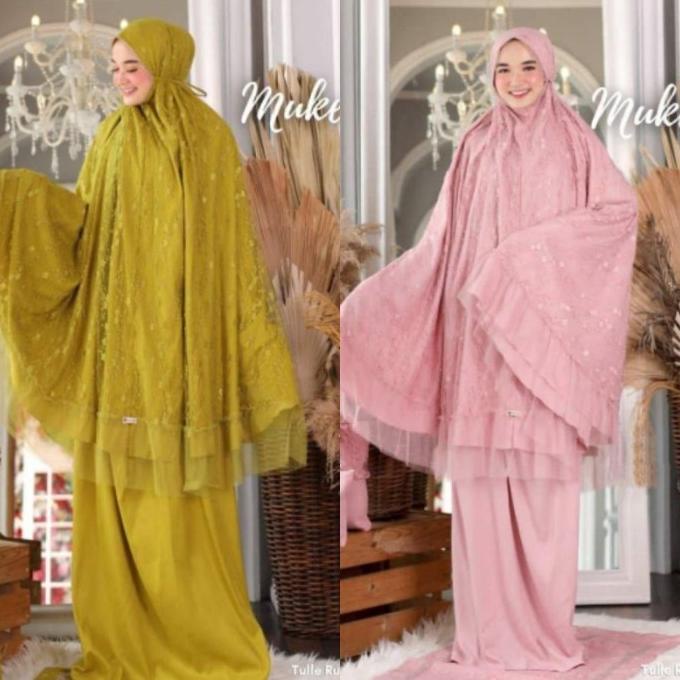 MUKENA RUSIA DALANOVA DEWASA ANAK READY DFGF47524