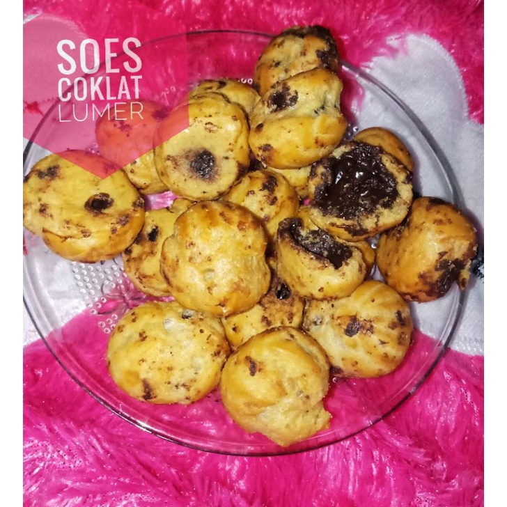 

soes coklat premium crown,250gr gak bikin serik