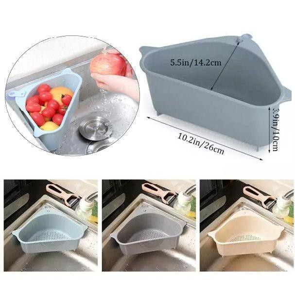 SWD1 Saringan Wastafel Dapur Suction Cup Drain Sampah Cuci Piring Multifungsi