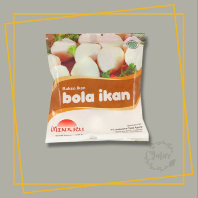 

MINAKU Bola ikan 500gr