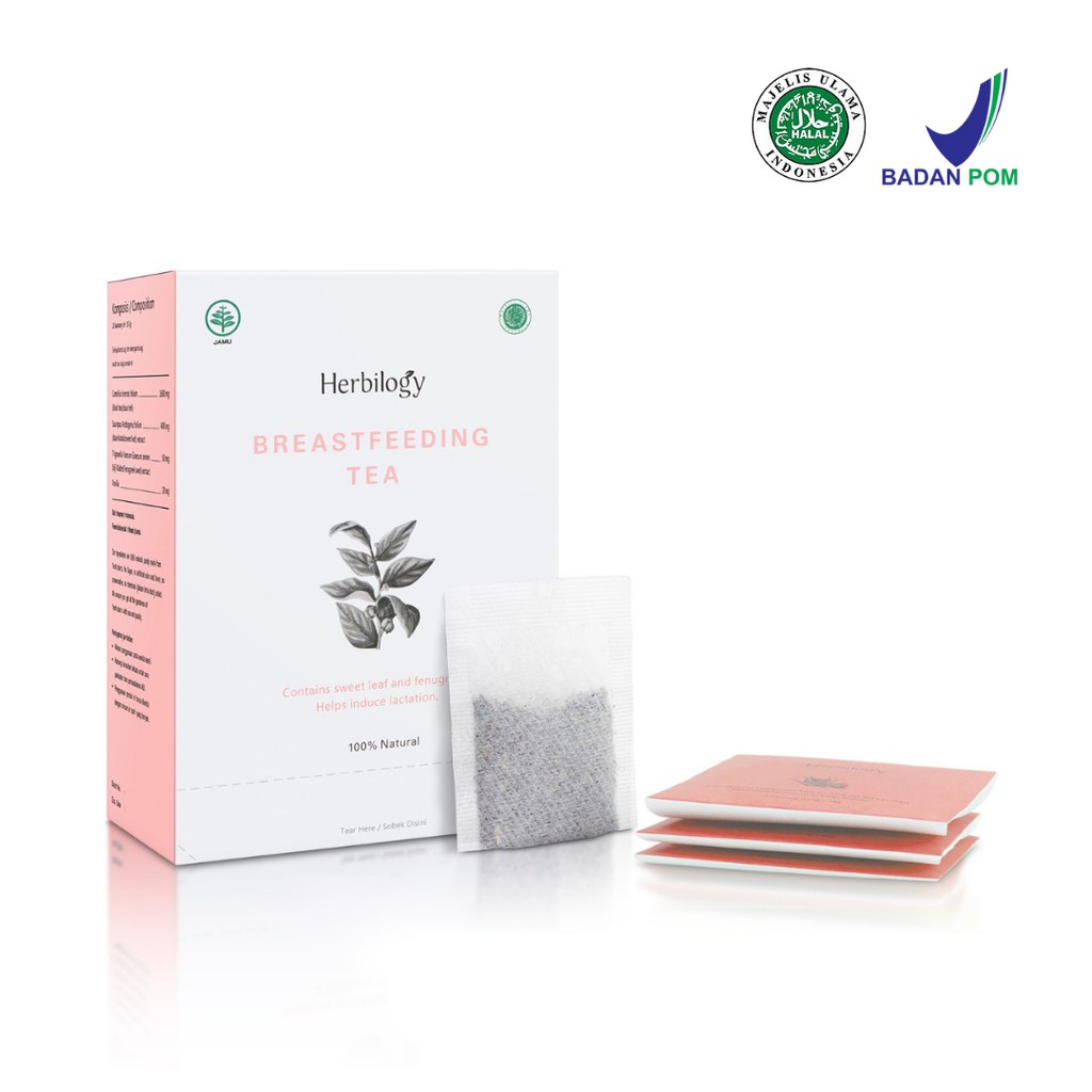 Herbilogy Breastfeeding Tea for Breastmilk Booster