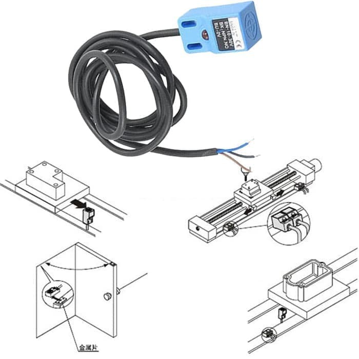 ROKO SN04-N Sensor Proximity Metal Sensor Switch Deteksi Logam NPN NO