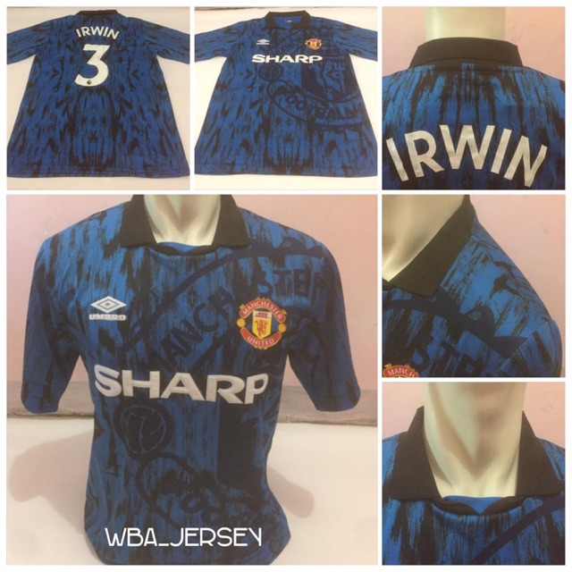 Jersey Manchester United Away 1992 1993 1994