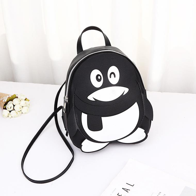 Fashion Women Bag Pack Penguin Eye Catching Multi functional Tas Punggung Wanita