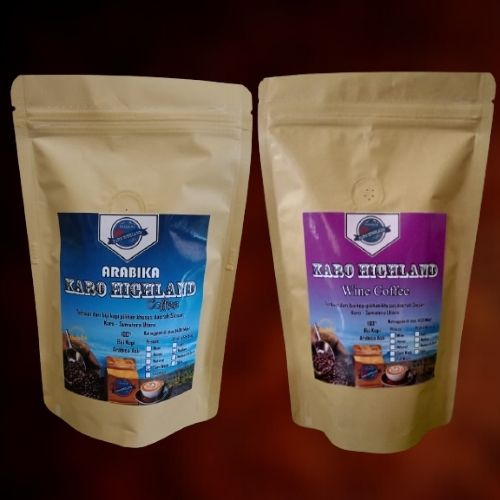 

KOPI KARO ARABICA PREMIUM 250gr + KOPI KARO WINE 250gr | Kopi