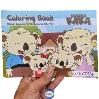 Cuddle Me Coloring Book Buku Mewarnai Anak (Khusus Hadiah)
