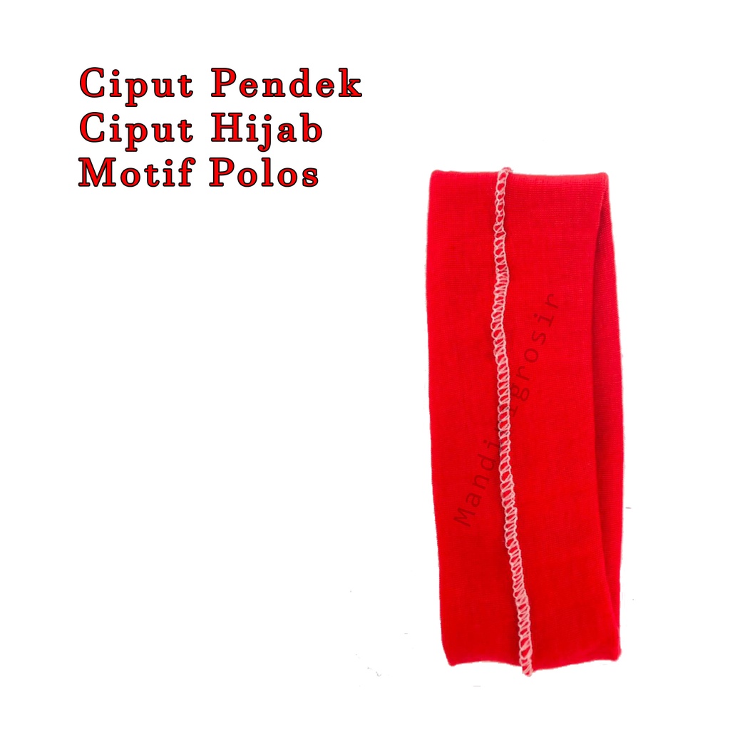 Ciput Pendek*Ciput*Ciput Hijab *Motif Polos*Bandana