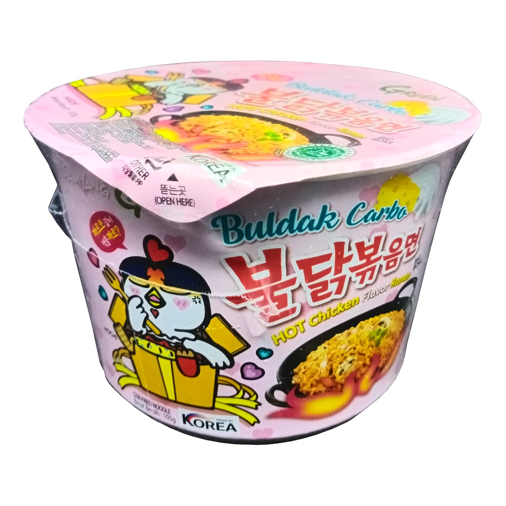 

Samyang Green Hot Chicken Ramen Carbonara Big Bowl 105g