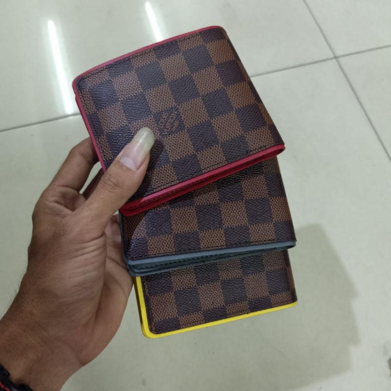 Dompet Lipat LV Damier Brown Premium Quality