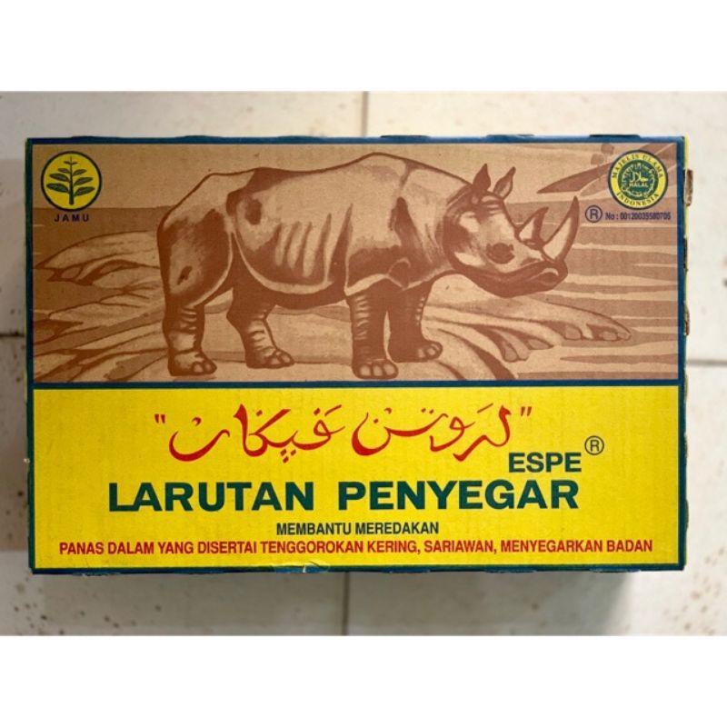 

Larutan kaleng Badak 320ml x 24 per karton