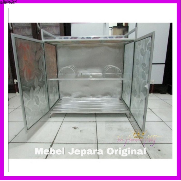 Rak Piring / Meja Kompor Gas Bahan Aluminium Murah