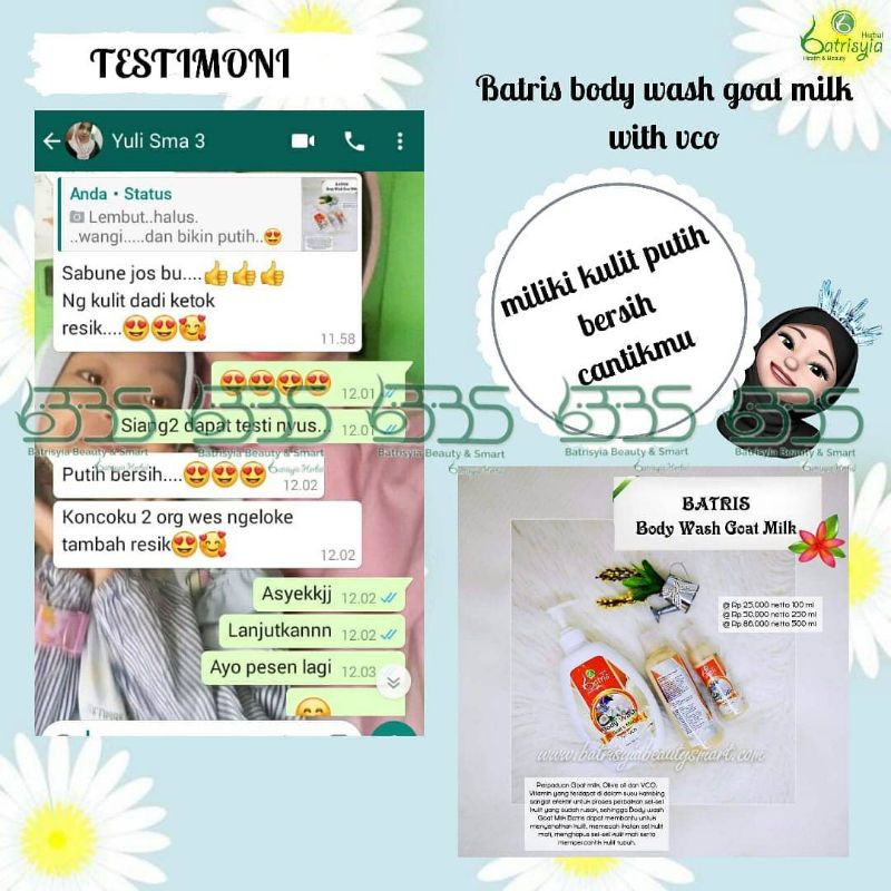 BODY WASH GOAT MILK REFILL PENCERAH KULIT TUBUH MELEMBABKAN KULIT PENCERAH KULIT AMAN BPOM AMPUH!!