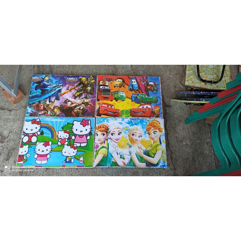 meja belajar kaki besi