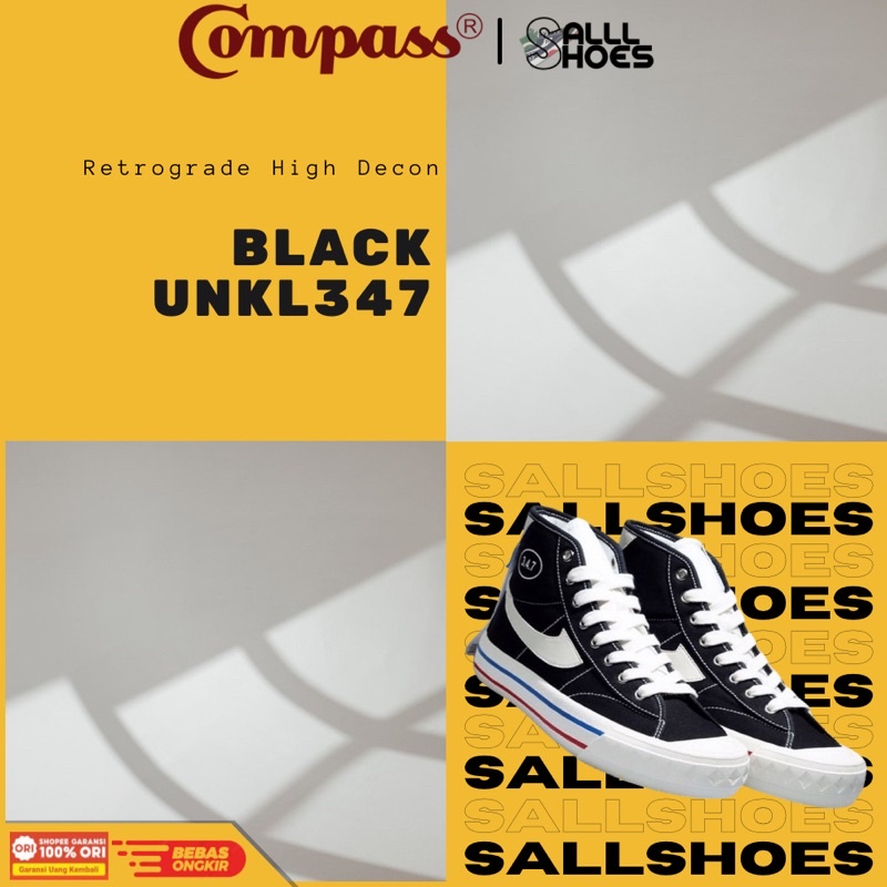 Sepatu Compass x UNKL347 High Decon