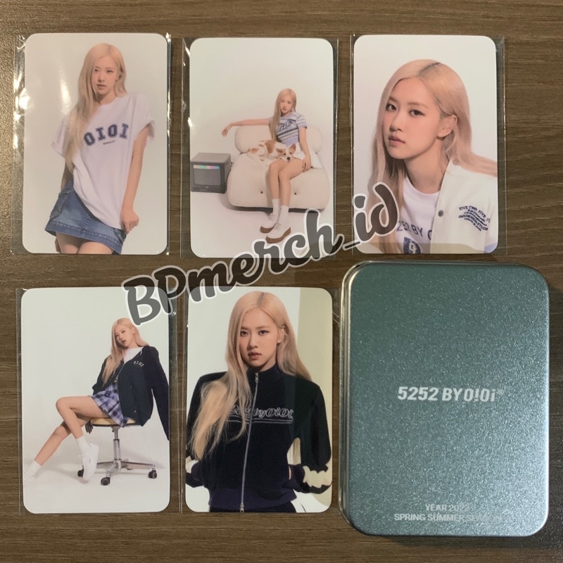 BLACKPINK ROSE / ROSÉ OIOI OFFICIAL PHOTOCARD
