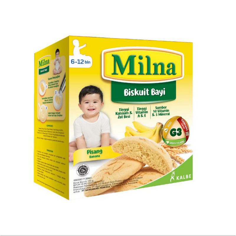 Milna Biskuit Bayi 6 Plus