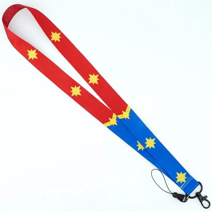 TERLARIS & TERLENGKAP Tali ID Lanyard Strap Handphone Marvel Avengers Captain Marvel