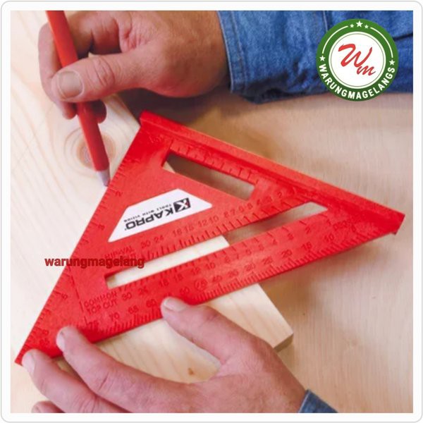 

MURAH MERIAH KAPRO 444 Speed Rafter Square original 7 inch Penggaris Siku Segitiga tukang angle