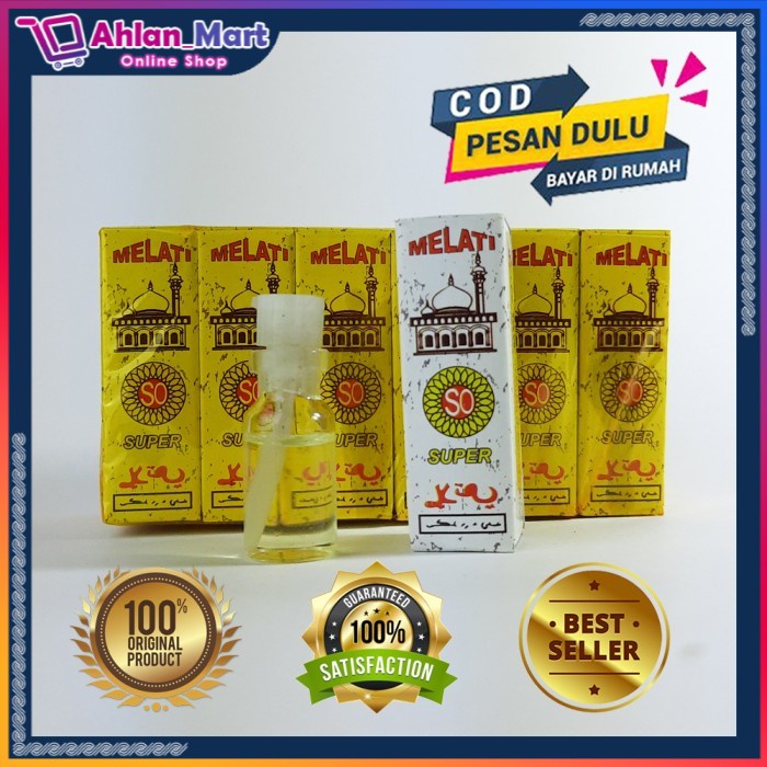 MINYAK WANGI MELATI 2 ML OLEH OLEH UMROH DAN HAJI HARGA TERJANGKAU