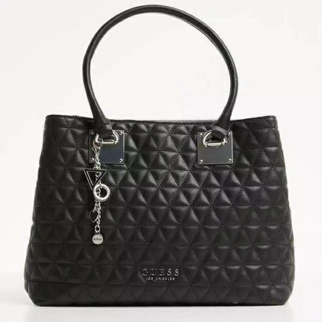 Tas guess quilted tote bag