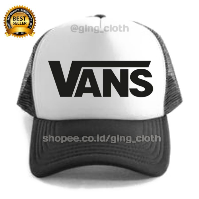 Topi Vans - Topi Trucker Vans