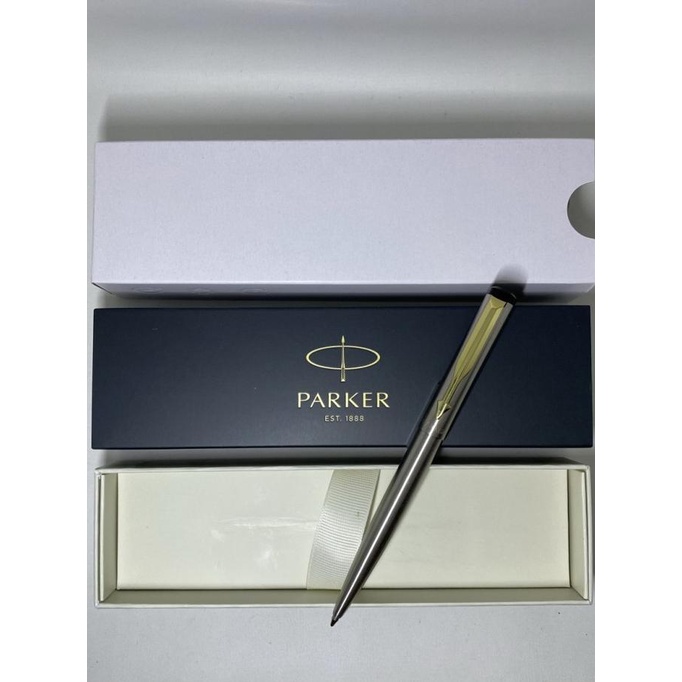 

Parker Vektor Original Stainless Steel Gold Trim