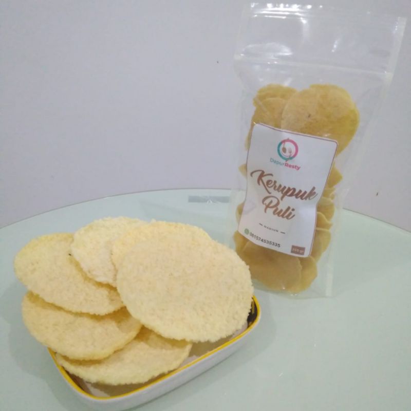 

Kerupuk Puli-Kerupuk Beras-Kerupuk Gendar asli Madiun