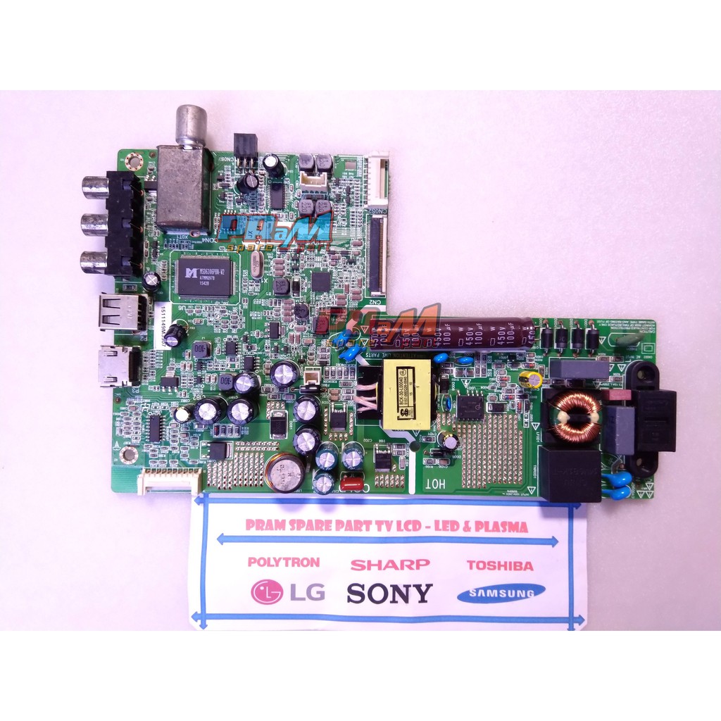 MAINBOARD TV PANASONIC 32C305 - MESIN TV PANASONIC 32C305 - PANASONIC MAINBOARD 32C305