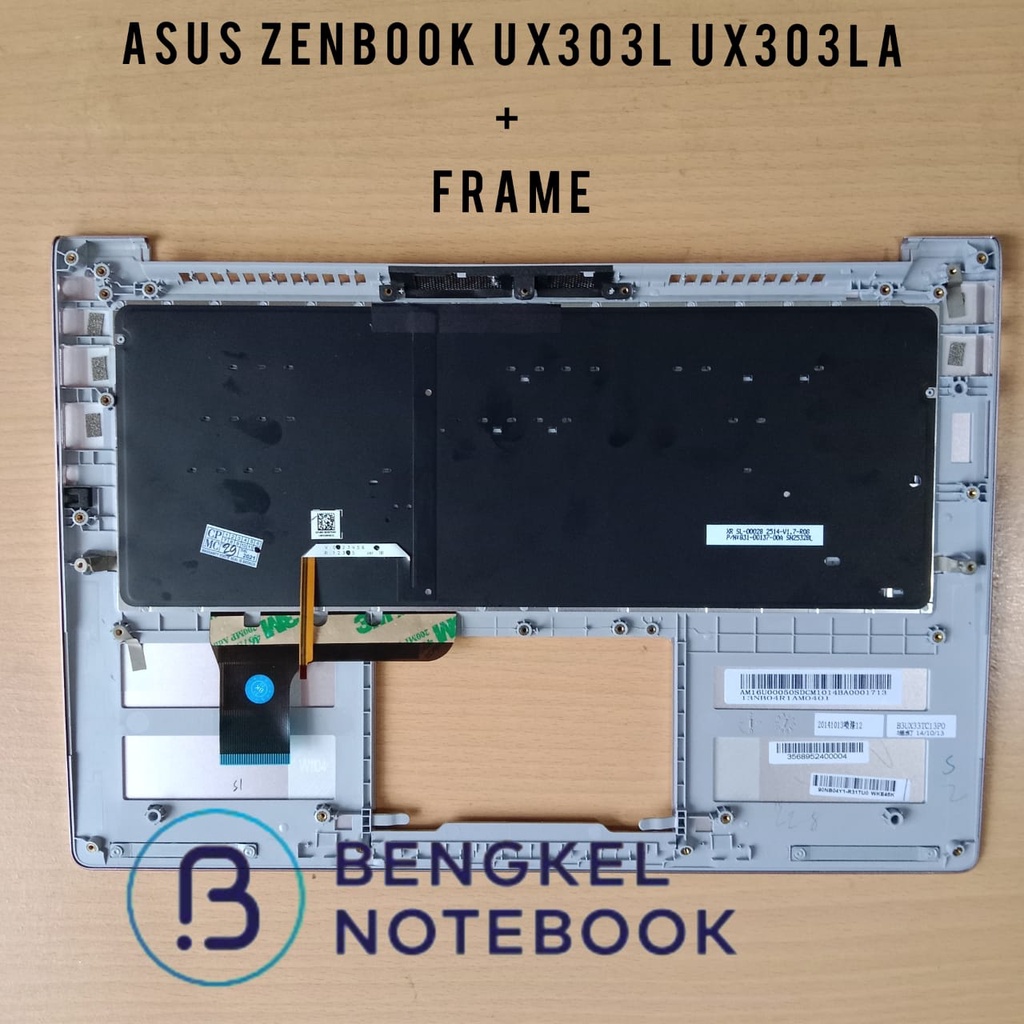 Keyboard Asus ZenBook UX303L UX303 UX303LA UX303LB UX303LN UX303U UX303UA UX303UB UX302 UX303 Frame