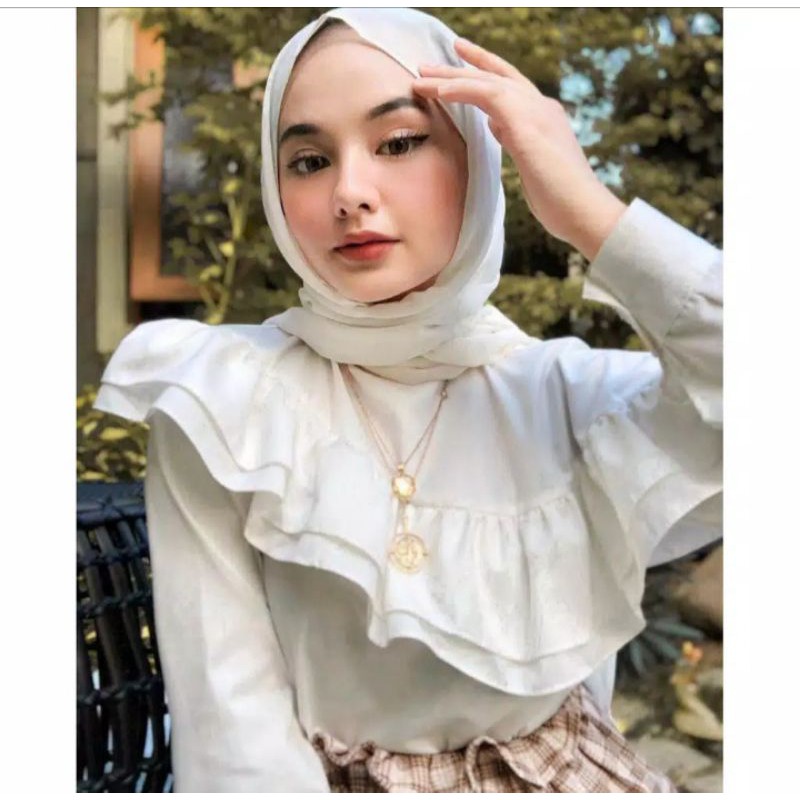Grosir Baju Murah Atasan Blouse Wanita Muslim Narina