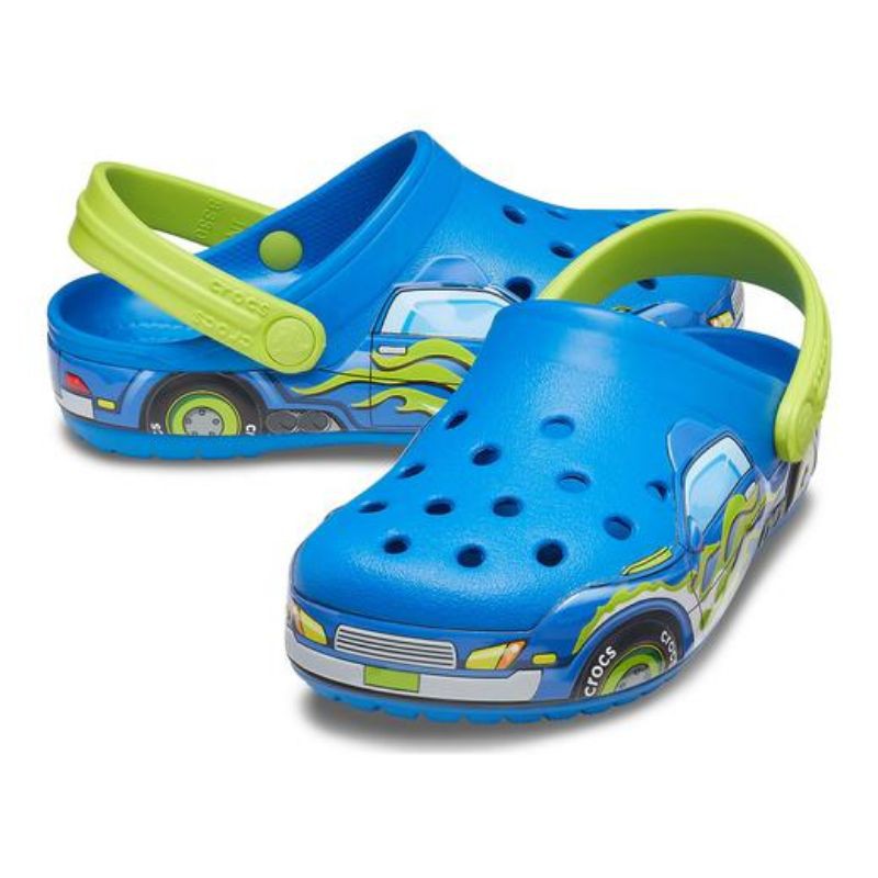 Crocs Kids Fun Lab Truck Band Clog / Sandal Crocs Anak laki-laki / Crocs Anak / Sandal Anak / Crocs