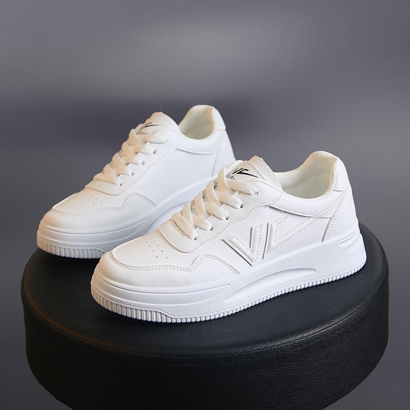 [DENDEN.ID] Sepatu Wanita Sneaker Tinggi Luar Negeri Import Sepatu Olahraga Korea DD1026