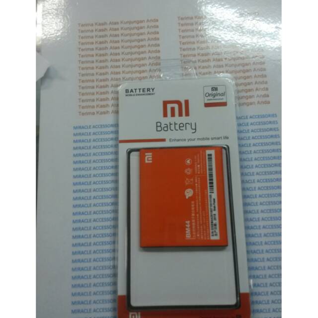Baterai Xiaomi BM44▪Double power▪Battery