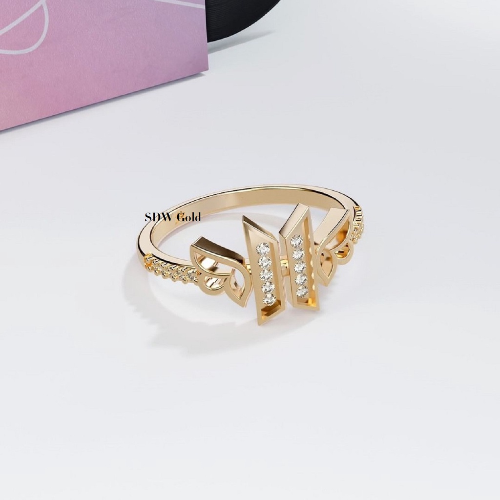 Cincin Emas KPOP BTS 방탄소년단 8K - SDW Gold -