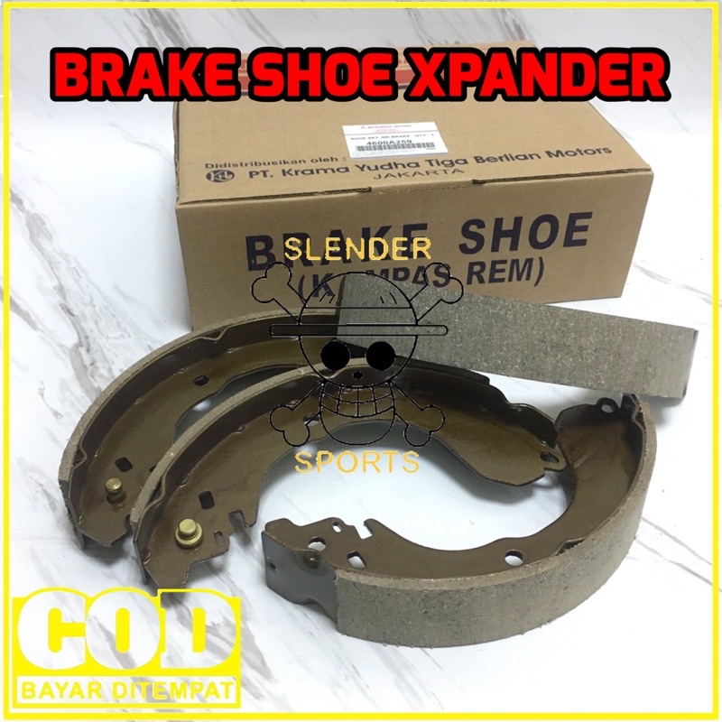 BRAKE SHOE XPANDER - KAMPAS REM BELAKANG XPANDER BRAKE SHOE MITSUBISHI XPANDER