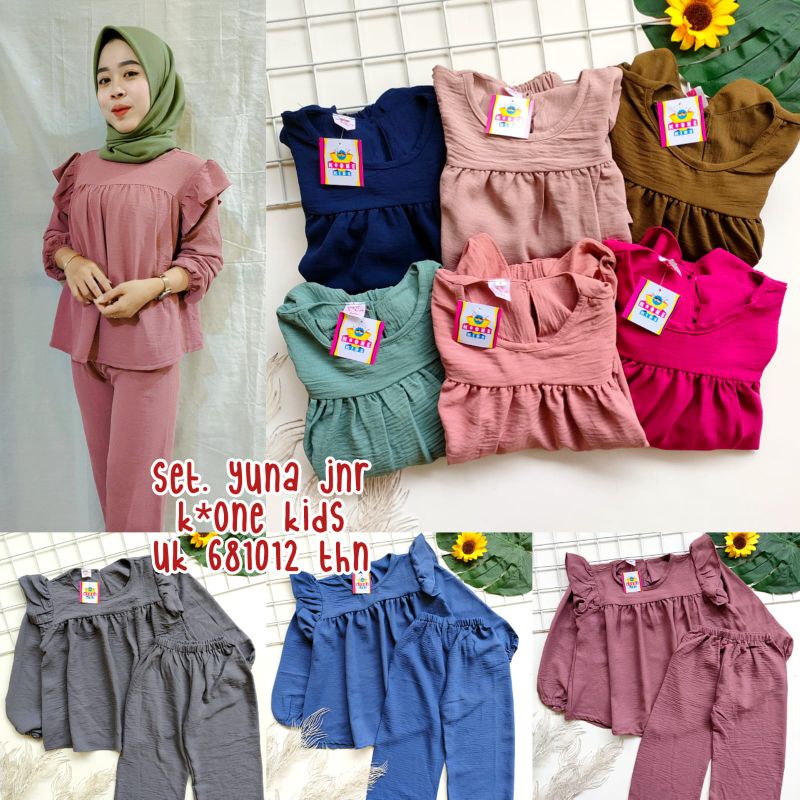 ONE SET CRINKLE ANAK - JUNIOR