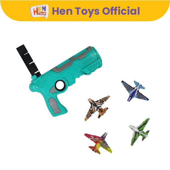 Mainan Pistol Pesawat / Air Gun Battle / Mainan Outdoor Anak / Mainan Pistol Peluru Pesawat Terbang