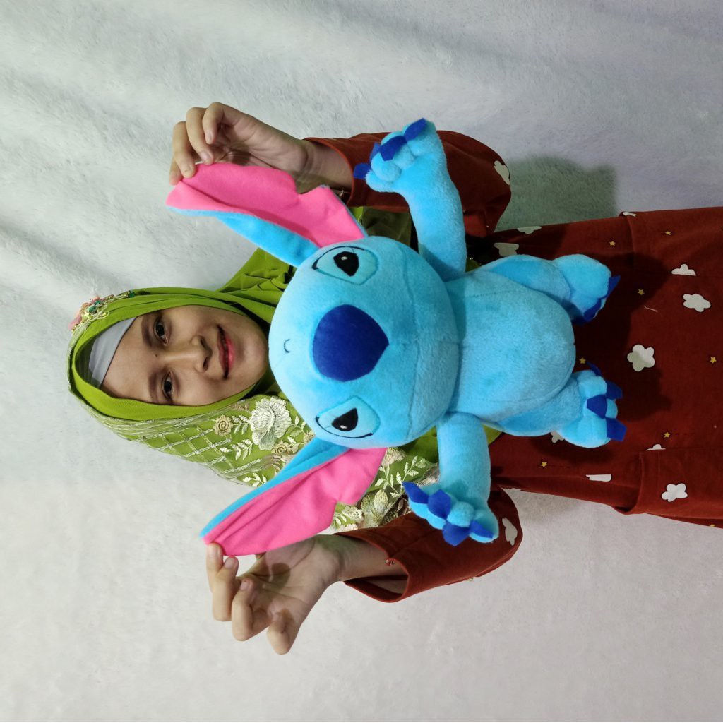 TERMURAH Boneka stitch stit stick ukuran L