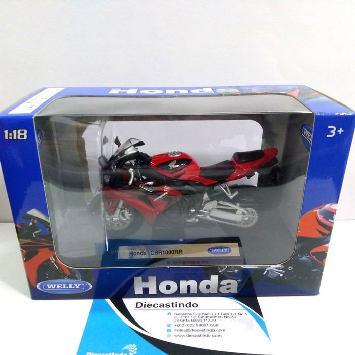 Welly Motor - Honda CBR1000RR Skala 1:18