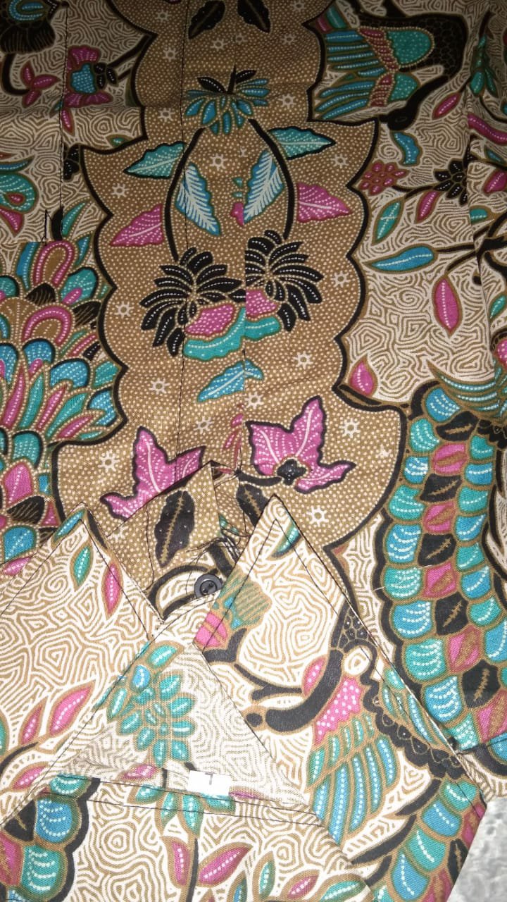 Baju Batik Couple Pasangan - Couple Batik Atasan Kemeja Dan Tunik