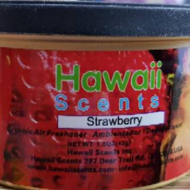 HAWAII SCENTS STRAWBERRY PARFUM MOBIL STRAWBERRY 60 DAYS