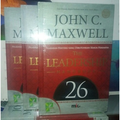 BOOK Buku The Leadership Handbook John C Maxwell