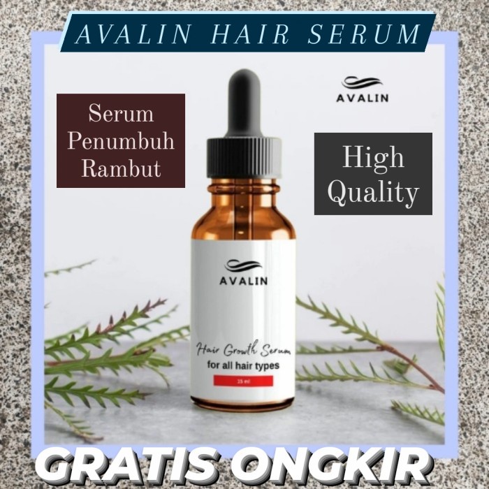 COD PERAWATAN PENUMBUH RAMBUT BOTAK AVALIN HAIR GROWTH BOOSTER SERUM OIL - Hijau