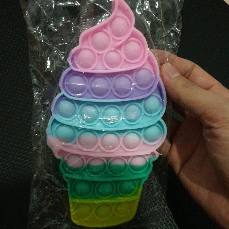 [50+ Model Pop It] POP IT ALL VARIANT | Popit Rainbow Macaron Sugus UV Colorful-Ice Sundae Macaron