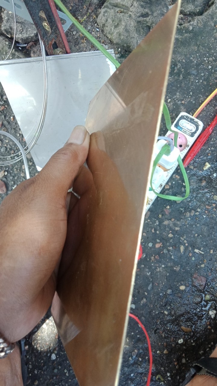 Plat Kuningan Tebal 1 Mm Lebar 140 X 180 Mm